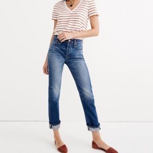 Madewell straight cruiser selvedge edition